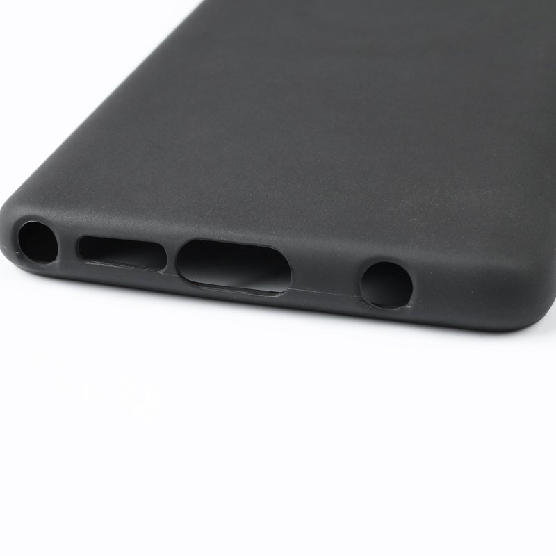 Matte Silicone Phone Case For Motorola Moto G Stylus 5G (2023) Black TPU Back Cover Mobile Phone Cases