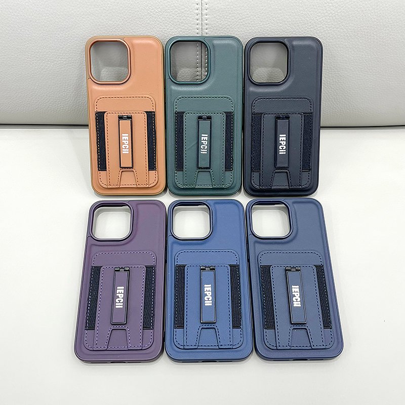 luxury cool wallet pu leather linings card holders magnet kickstand mobile phone cases for iphone16 15 14 13