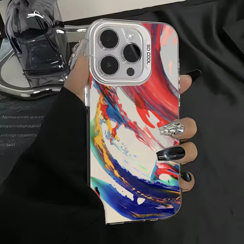 Fashion Doodle Drawing Phone Case For Samsung Galaxy S24 S23 S22 S21 Ultra Plus S20 FE A15 A35 A55 A23 A52 Shockproof Back Cover