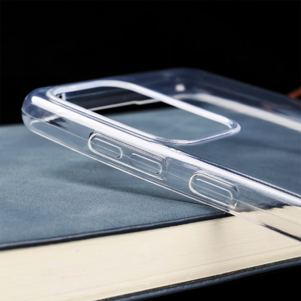Clear Soft TPU Phone Case For Samsung Galaxy S24 Ultra S23 FE S22 S21 S20 S10 S9 Plus S8 Transparent Silicone Phone Cover