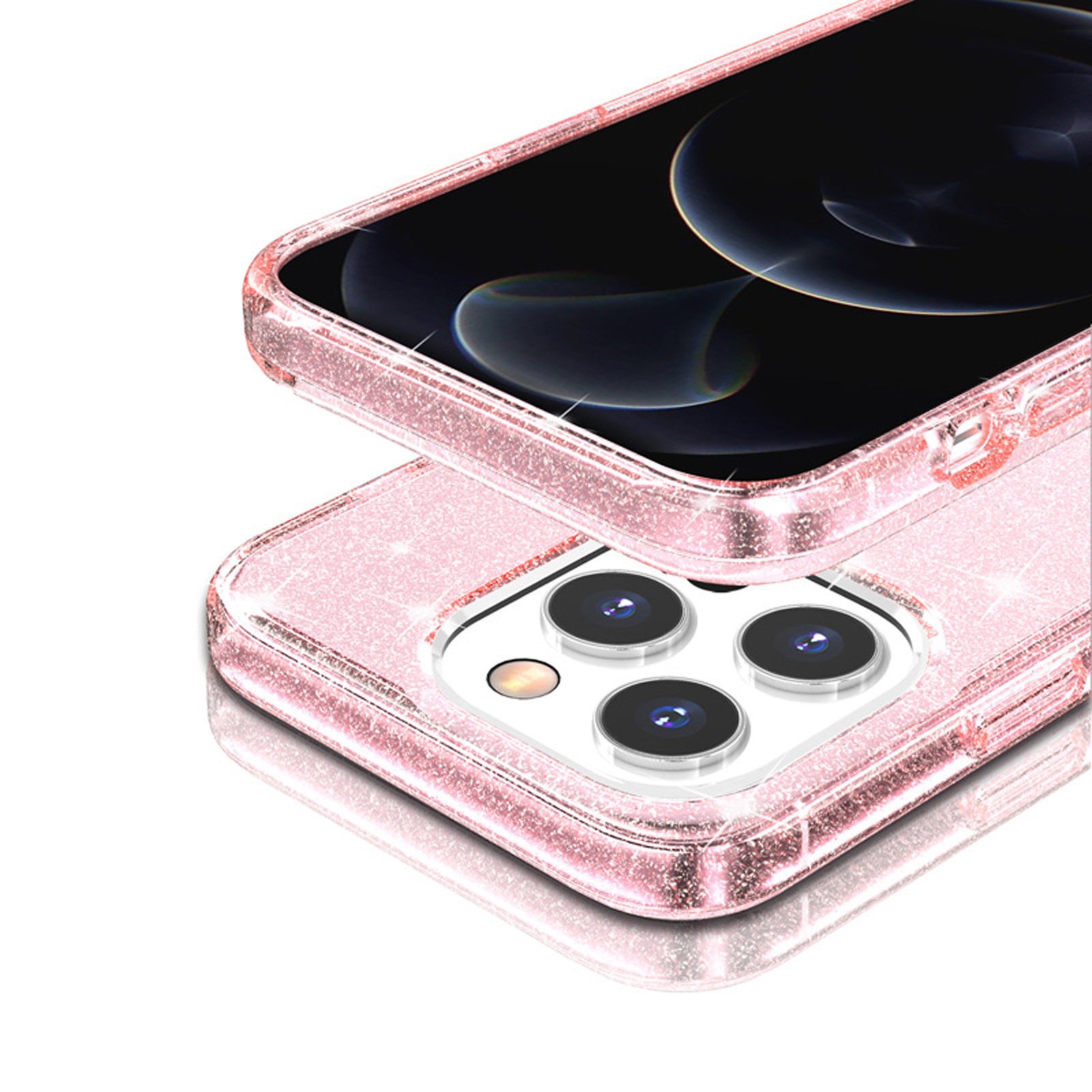 Clear Glitter Mobile Phone Cases&Bags For iPhone 14 Pro Max 14 Plus Phone Case Cover For Samsung Galaxy S23 Ultra