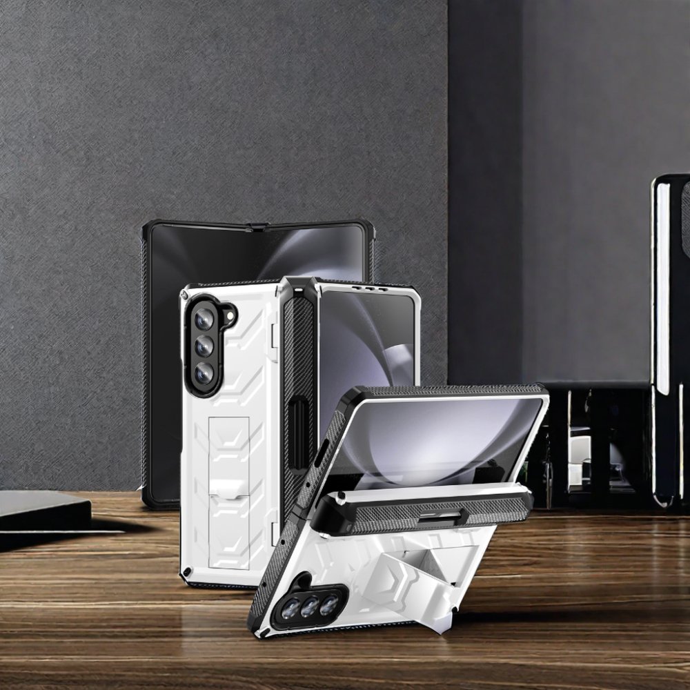 New style smart Mobile Phone Cases For Samsung Galaxy Z Fold 5 with pencil holder 7.6inch