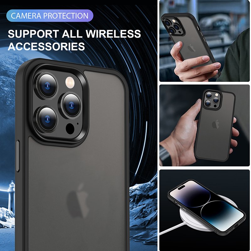 Leyi popular style 8 colors optional covers 360 anti-drop shockproof mobile phone cases for iphone 15 pro max