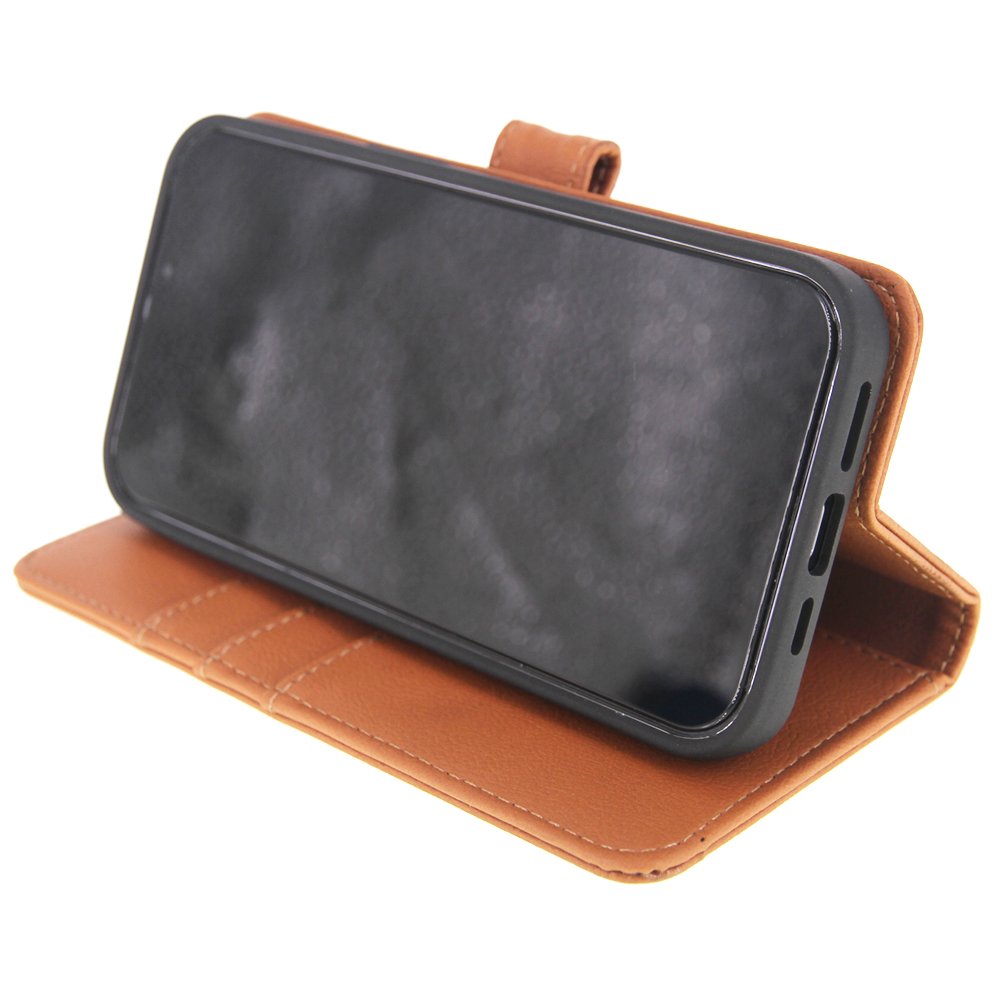 2021 brand new luxury real genuine leather flip wallet mobile phone case leather for iphone 13 mini pro max