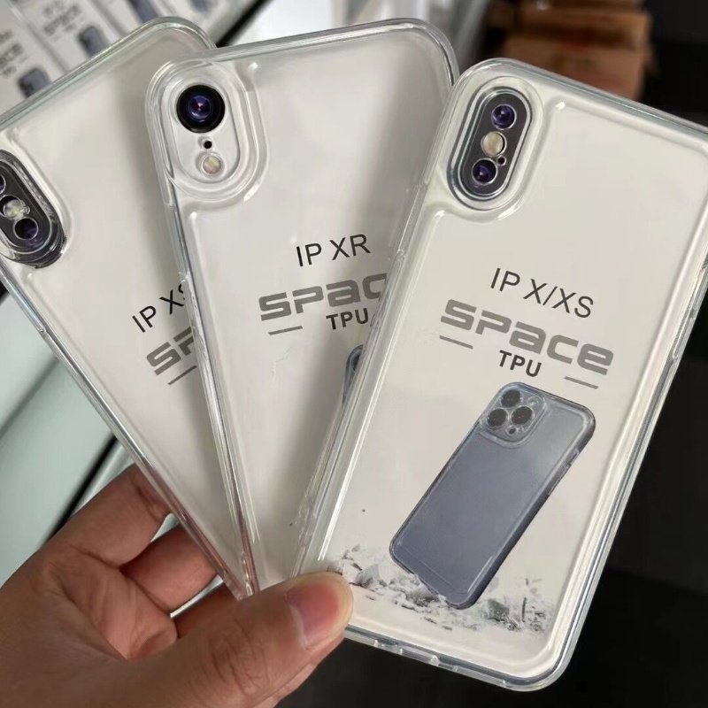 Space Mobile Phone Back Cover Transparent TPU Soft Protective Phone Case Suitable For 16 16Plus 16 Pro Max