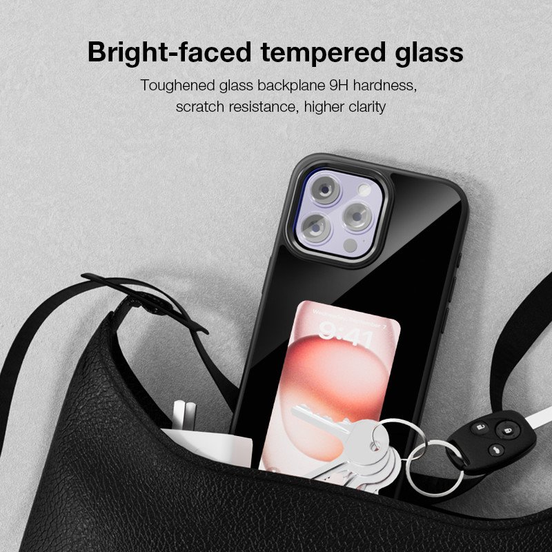 DIY Mobile Phone Back Cover For Apple Phone Case NFC E Ink Screen Display Smart Phone Case for Iphone 11 12 13 14 15 16 Pro Max