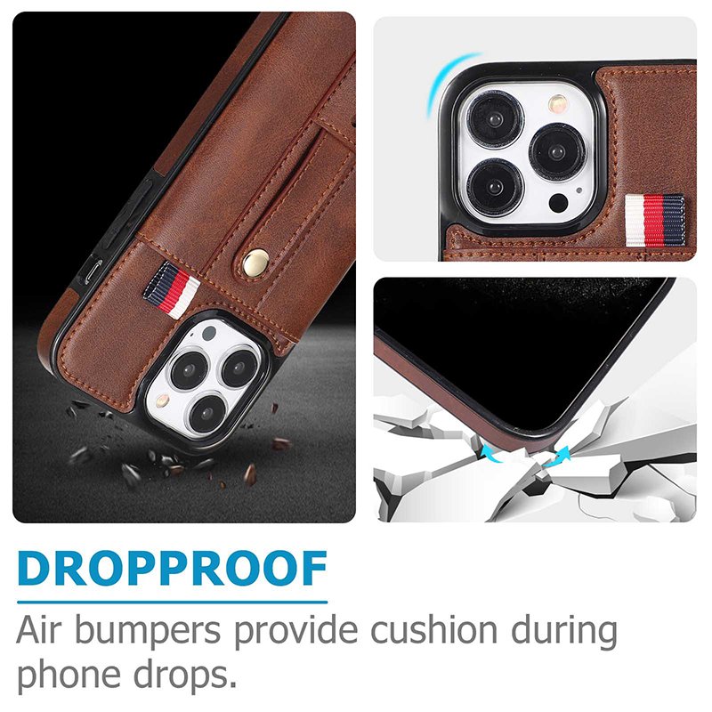 Wholesale for iPhone 16 15 14 13 12 11 Pro Max Insert Wallet Case Compatible for iPhone 14 Pro Max Phone Case Holder Features