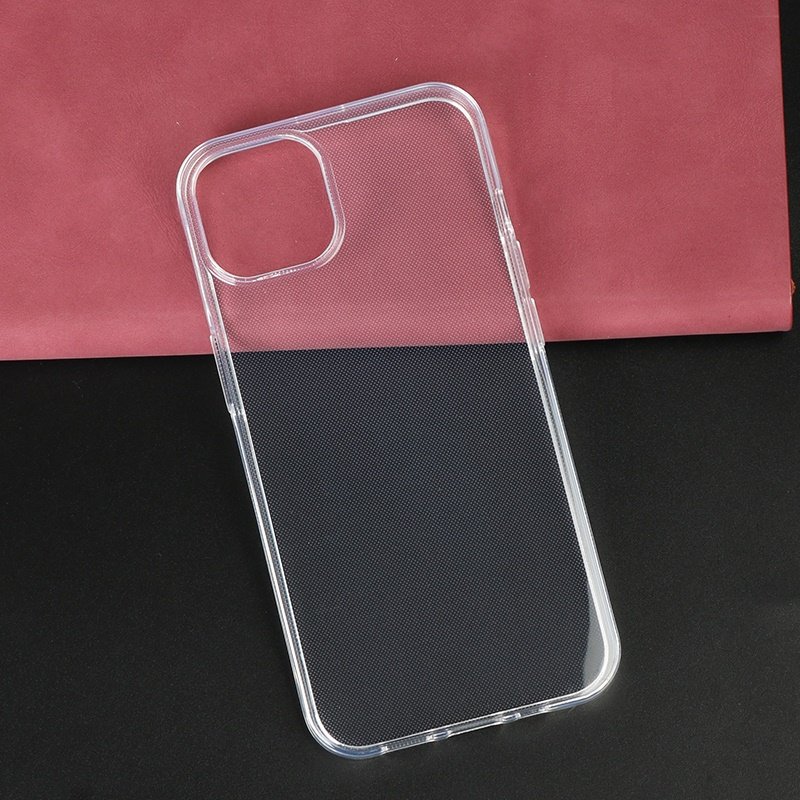 Silicone Clear Soft Shockproof Case For iPhone 15 Pro Max 14 Plus 13 12 11 Mini Transparent Case For Iphone 16 Cover