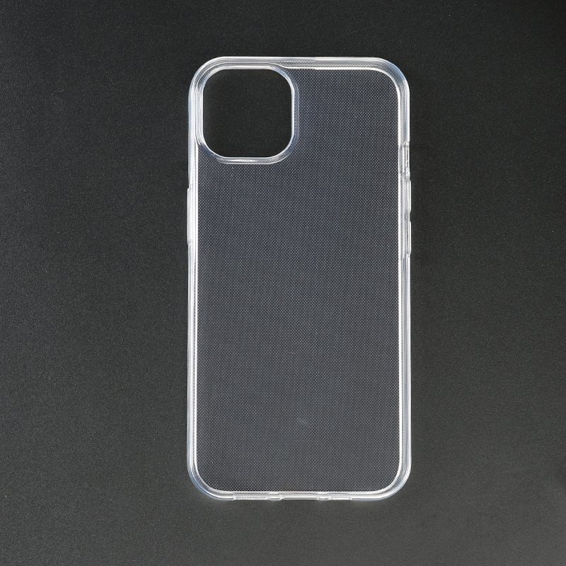 Silicone Clear Soft Shockproof Case For iPhone 15 Pro Max 14 Plus 13 12 11 Mini Transparent Case For Iphone 16 Cover