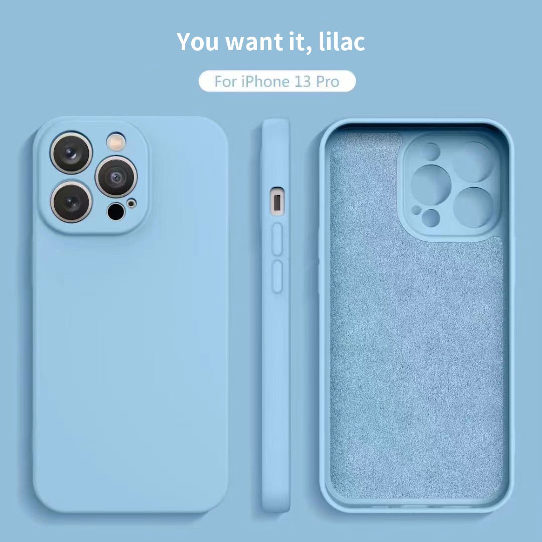 New Design Silicone For Iphone 11 Pro Mobile Cover Cell Solid Color Shockproof Phone Case For Iphone 16 pro max