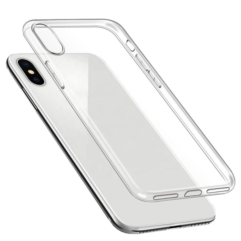 Wholesale Phone case Transparent Ultra thin Slim Clear Soft TPU Case for iPhone 16 15 14 13 12 11 8 7 xr pro max phone cases