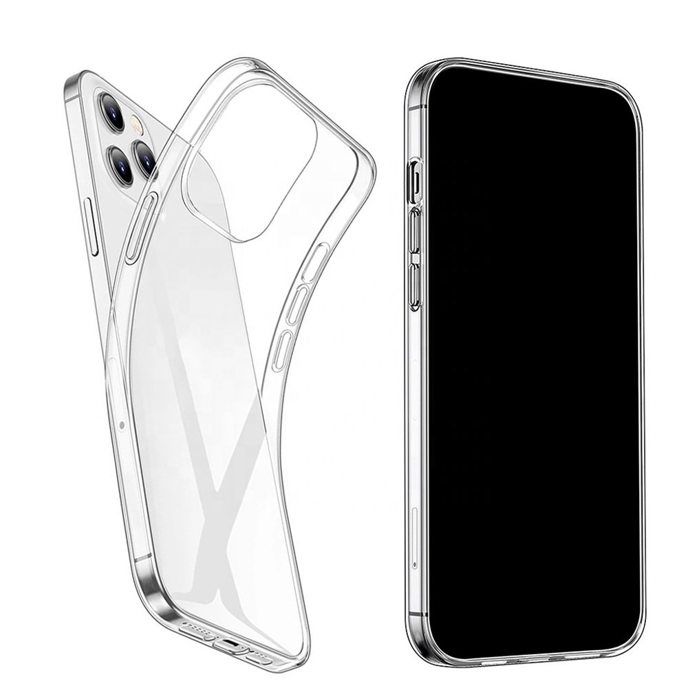 Wholesale Phone case Transparent Ultra thin Slim Clear Soft TPU Case for iPhone 16 15 14 13 12 11 8 7 xr pro max phone cases