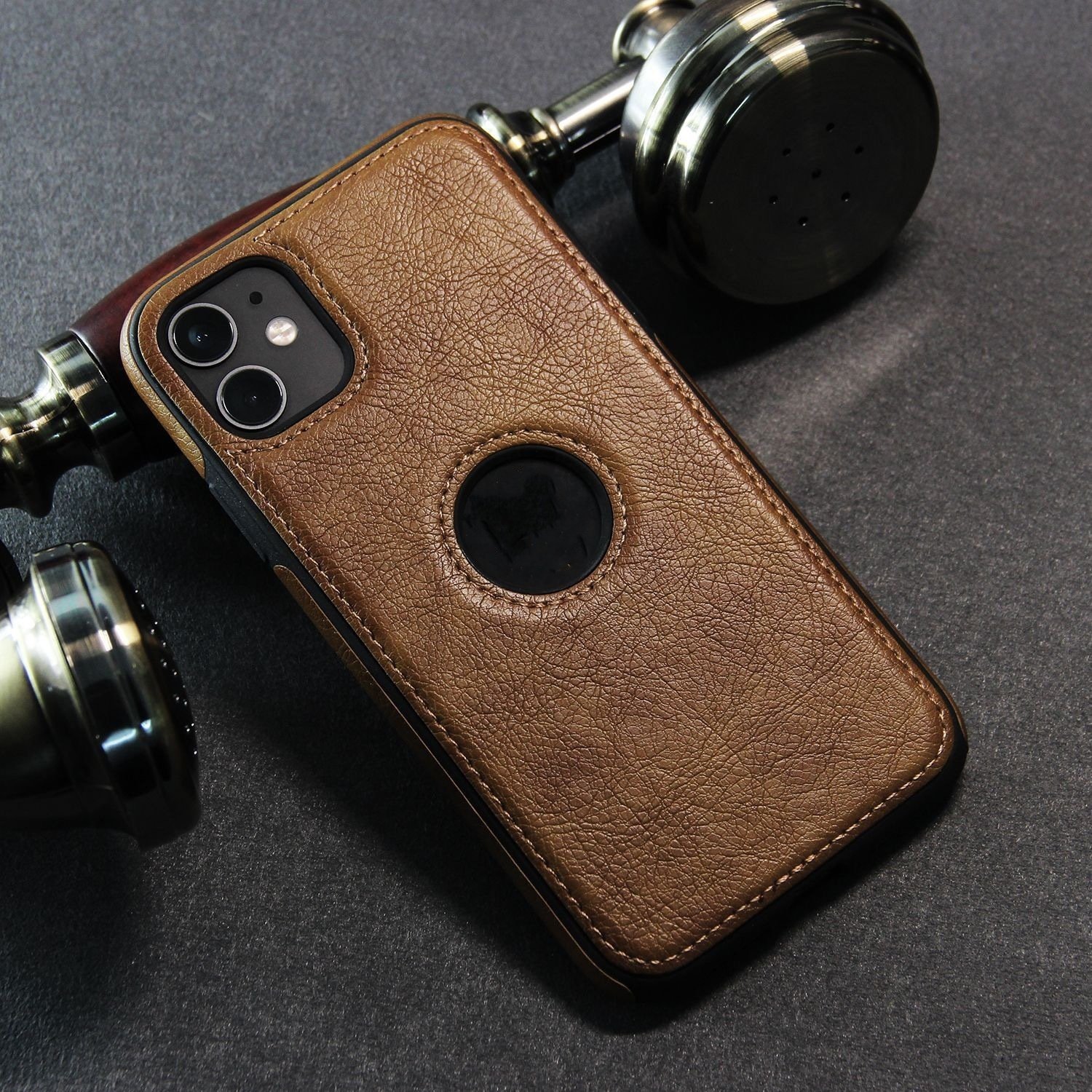 Business 360 leather TPU mobile phone case for phone 15 14 plus 13 12 pro max 11 shockproof leather phone case cover