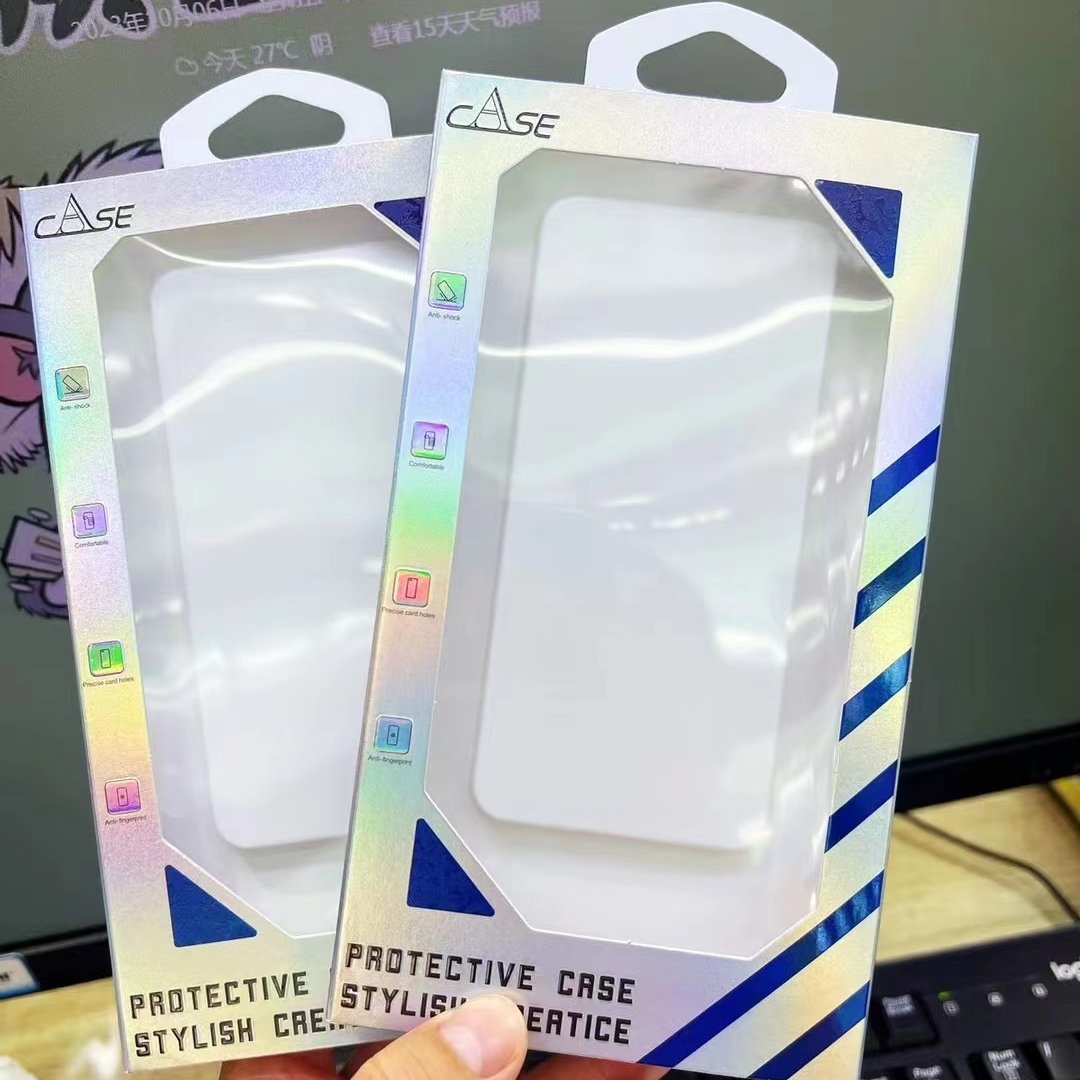 Wholesale Custom Mobile Phone Case Package Printed Cell Phone Cover Retail Paper Box Packaging