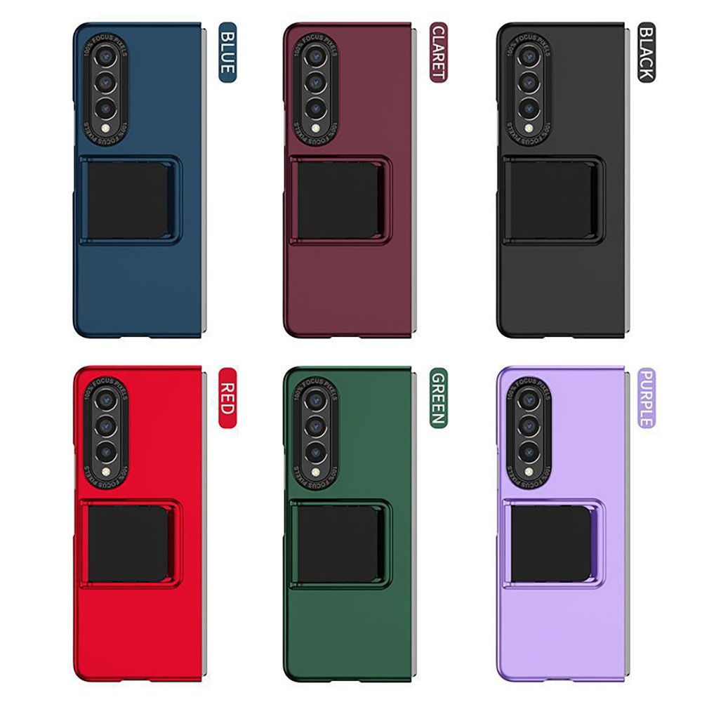 For Samsung Galaxy Z Fold 6 with Holder Folding Shockproof Mobile Phone Case