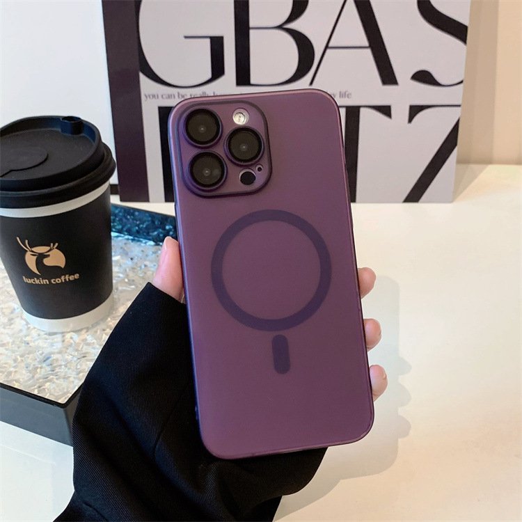 Magnetic Mobile Phone Case Manufacturer For Phone 16 15 14 13 12 Series Black Phone Cover Manufacturer for iPhone 14 plus 15