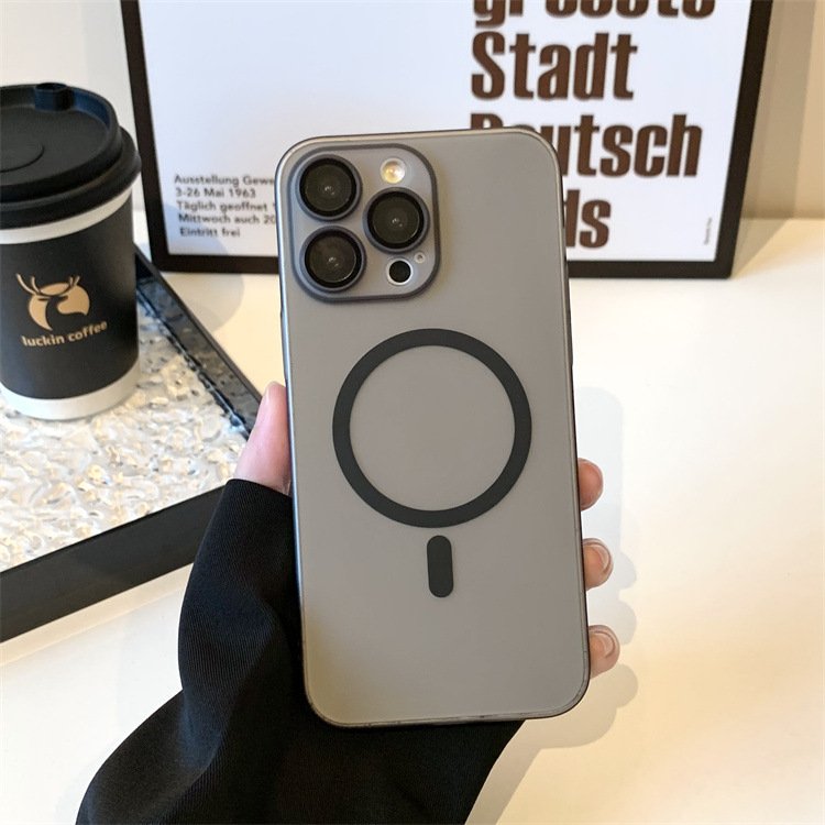 Magnetic Mobile Phone Case Manufacturer For Phone 16 15 14 13 12 Series Black Phone Cover Manufacturer for iPhone 14 plus 15