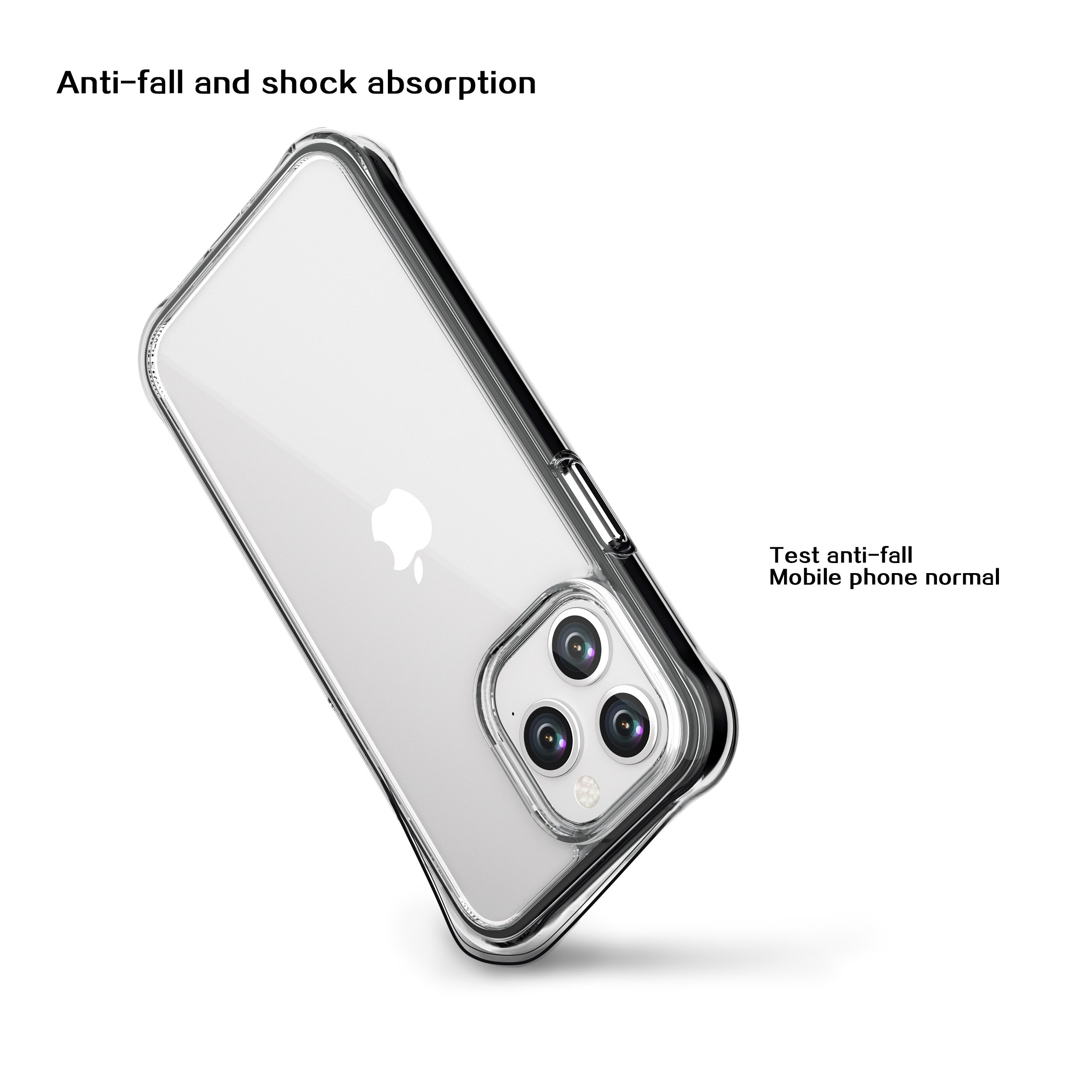 New arrival latest design unique shockproof airbag vacuum mobile phone case for iPhone 15 Pro Max