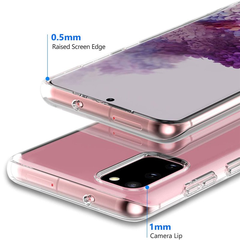 Clear Soft Silicone Phone Case For Samsung Galaxy A55 5G A35 A25 A15 A54 A34 A24 A14 F15 M15 Xcover 7 Mobile Phones Cover