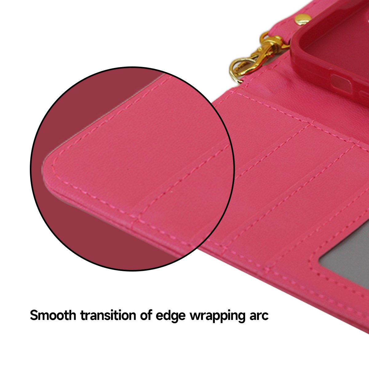 Flip Cover PU Leather Mobile Phone Case Leather Phone Cover with Card Holder for Iphone for Woman
