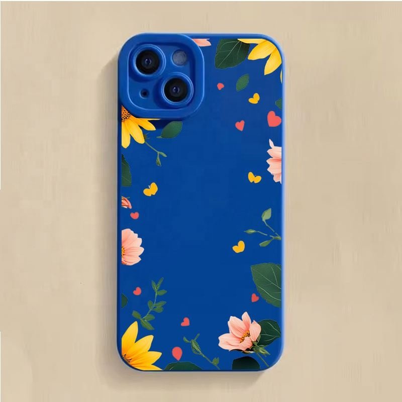 Hot Selling Transparent Case Mobile Phone Case With Case Protector For iPhone 15 Lines Design Waterproof Shockproof