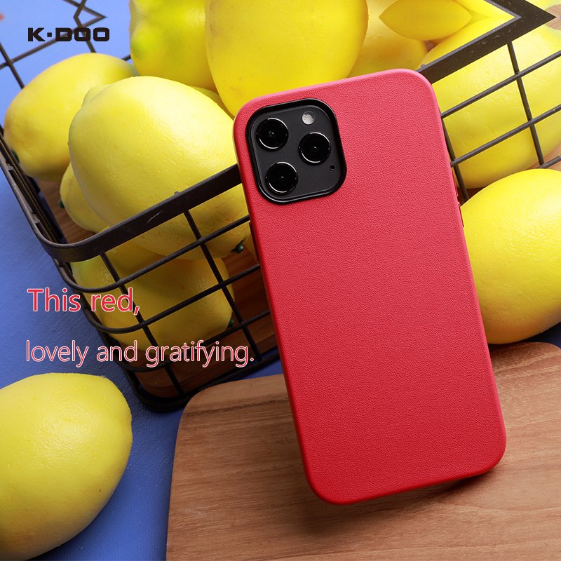 K-Doo Noble Collection premium PU leather case original design full covered mobile phone case for iphone12/12mini/12pro/12promax