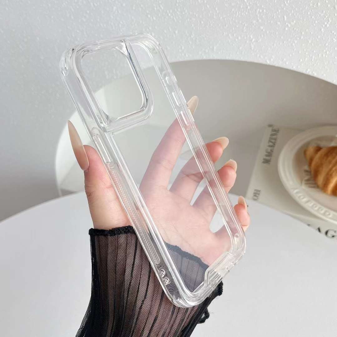 new arrival good price wholesale tough transparent clear shockproof phone cover case for iphone 16 15 14 13 12 11 pro max plus