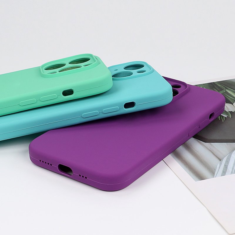 wholesale Shockproof new liquid silicone mobile phone case for iphone 14 pro max custom Logo silicon phone case cover
