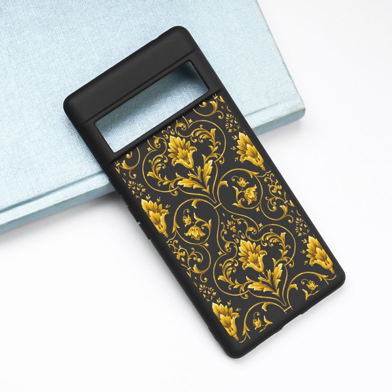 Palace decoration lace flower matte TPU Phone Case For Google Pixel 8