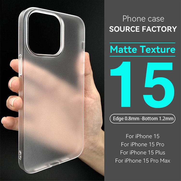 Premium Quality PC Matte Colored Case for iPhone 15 Pro Max Hard Shell Frosted Hard PC Cover for iPhone 16 Pro Max Case