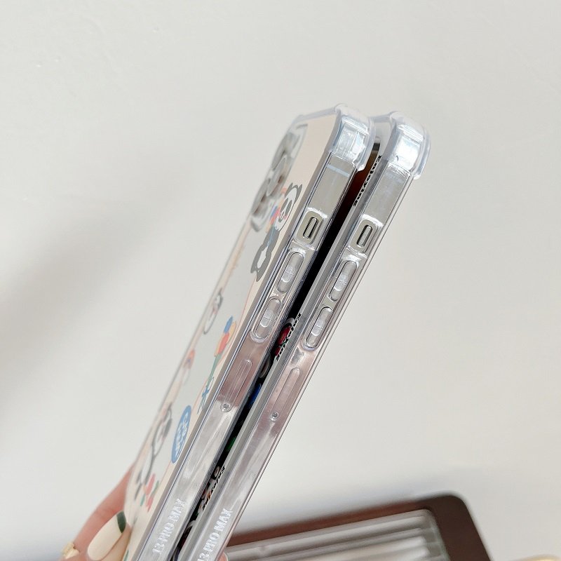 OEMRetail Packing Box Mobile Phone Case For Iphone X/xs Xr Max 11 12 13 Pro Max Air Cushion Shockproof Acrylic Clear Back Cover