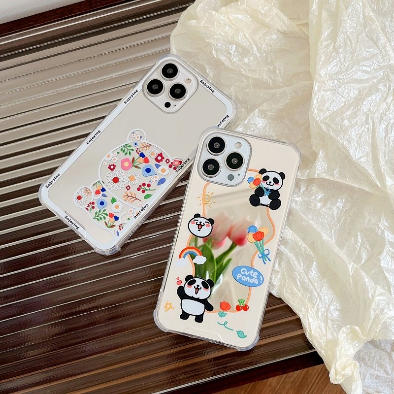 OEMRetail Packing Box Mobile Phone Case For Iphone X/xs Xr Max 11 12 13 Pro Max Air Cushion Shockproof Acrylic Clear Back Cover