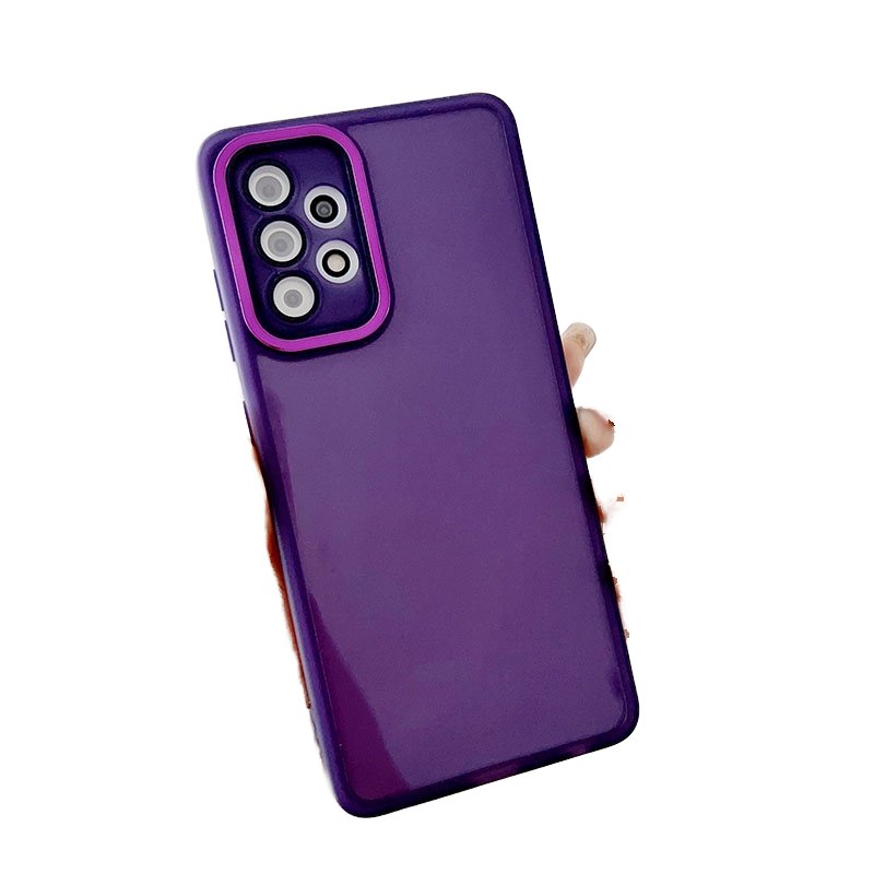 For Samsung Anti-Drop TPU Soft Silicone Mobile Phone Case Colorful Camera Protector Back Cover for Samsung A55 A32 A15 A73 A04e
