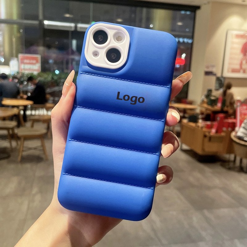 Customize logo Shockproof 3D jacket Phone Case For iphone 14 13 15 Pro max