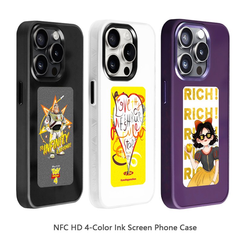Customized link for New smart E ink screen Display photo picture mobile phone cover ultra NFC phone case