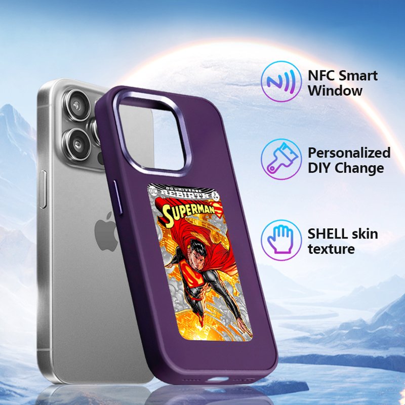 Customized link for New smart E ink screen Display photo picture mobile phone cover ultra NFC phone case