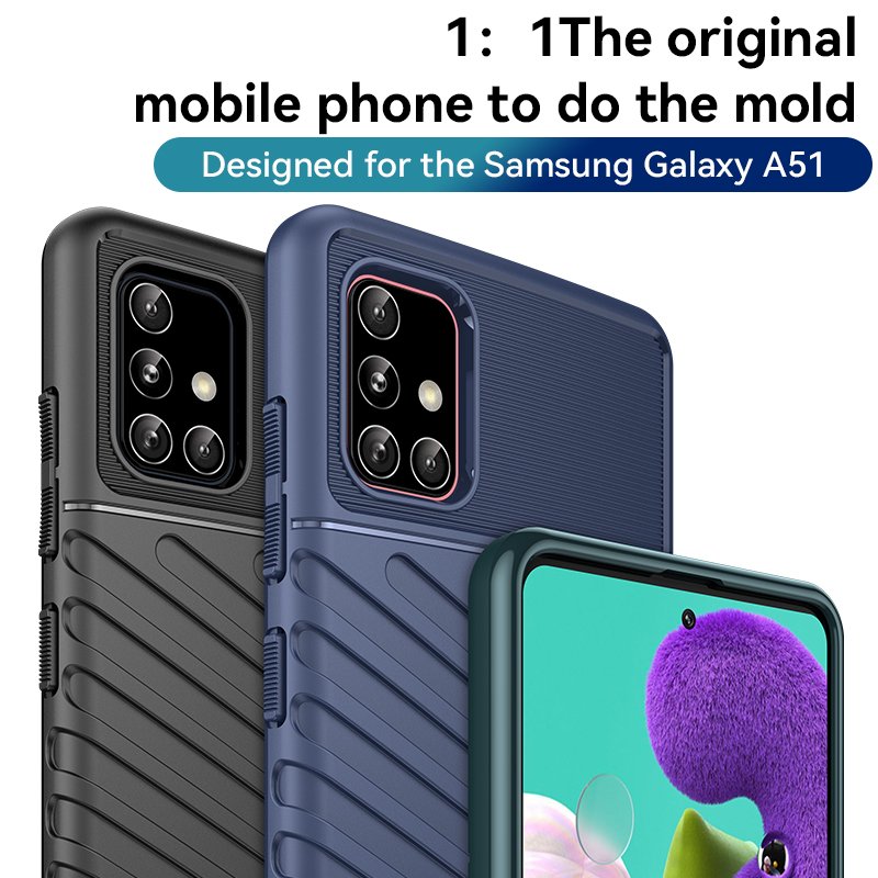 Wholesale Rugged Series Shockproof TPU Phone Case For Samsung Galaxy A 02 03 11 12 13 14 15 20 32 34 35 51 52 E 5G