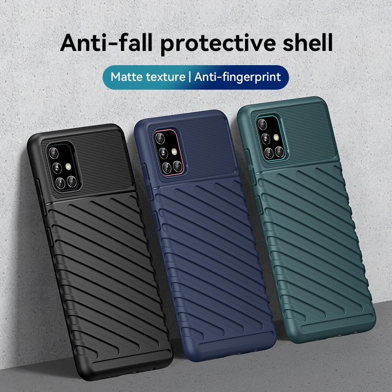 Wholesale Rugged Series Shockproof TPU Phone Case For Samsung Galaxy A 02 03 11 12 13 14 15 20 32 34 35 51 52 E 5G