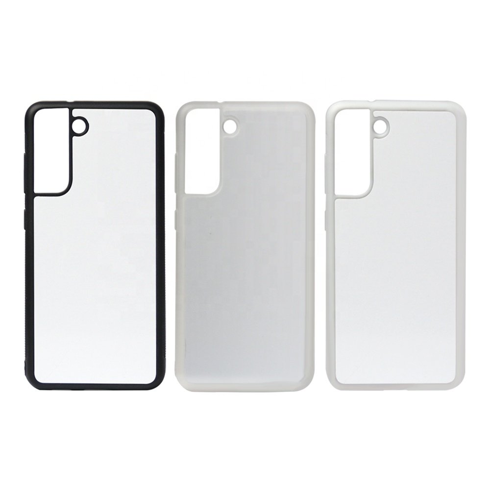 Prosub 2D TPU+PC Sublimation Phone Case Heat Transfer Mobile Phone Cover Diy Blank Personalized Cell Case For Samsung S21FE