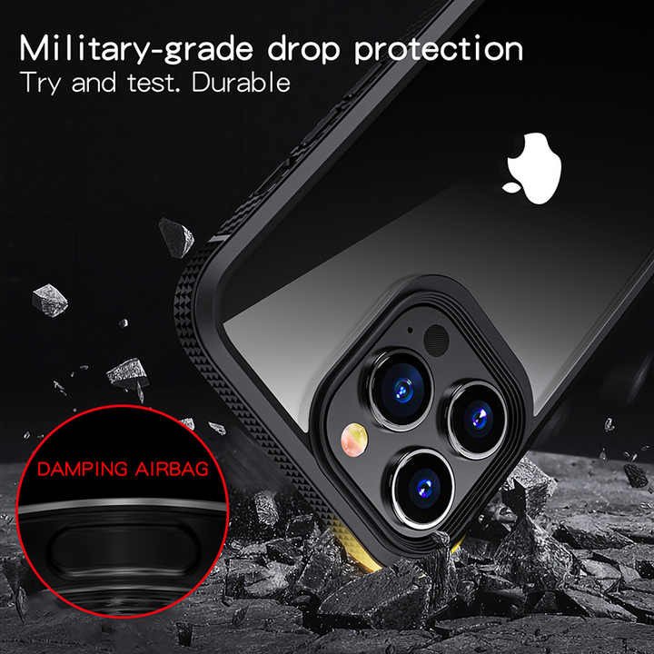 IPAKY High Quality Anti-Drop With Airbags TPU+PC Mobile Phone Case&Bag For iPhone 13 Mini 13 Pro Max Mobile Phone Case
