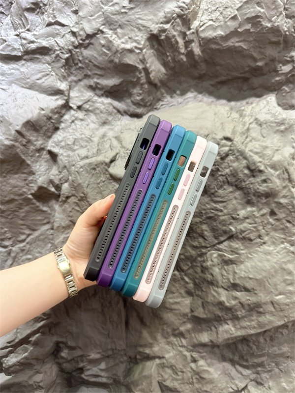 New Armor Shockproof PC Phone Case For iPhone 15 Pro Max Puffer Protective Phone Back Case For iP 11 12 13 14 Promax
