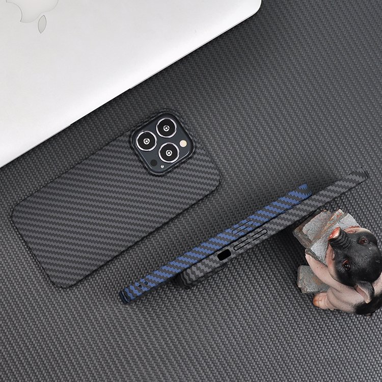 New Arrival Carbon Fiber Aramid Slim Dry Hard PC Phone Cover Resin Carbon Fiber Phone Case For iPhone 12 13 14 15 16 Pro Max