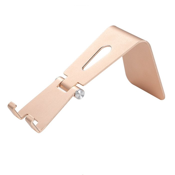 Aluminium Alloy Portable Phone Table Stand Support Mini Mobile Phone Desktop Holder for iPhone Bracket Metal
