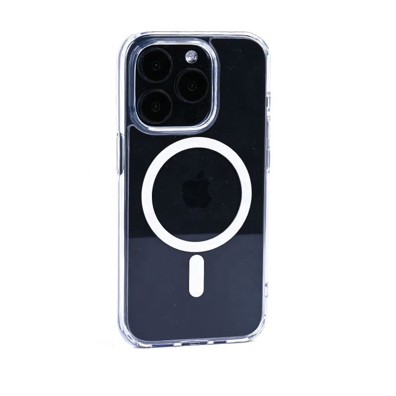 Magnet Cover 14 Pro TPU Clear Mobile Cell Phone Case Protecting For iPhone 15 Pro Max Mobile Phone Cases