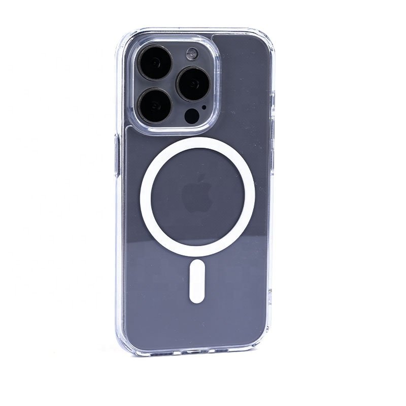 Magnet Cover 14 Pro TPU Clear Mobile Cell Phone Case Protecting For iPhone 15 Pro Max Mobile Phone Cases
