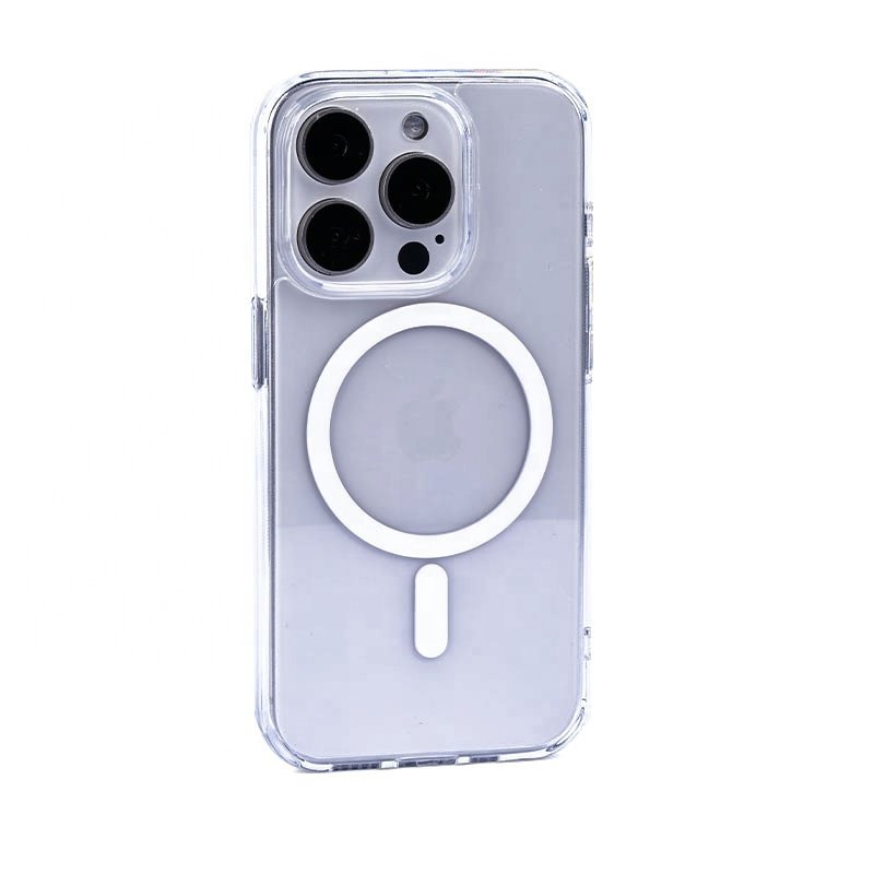 Magnet Cover 14 Pro TPU Clear Mobile Cell Phone Case Protecting For iPhone 15 Pro Max Mobile Phone Cases