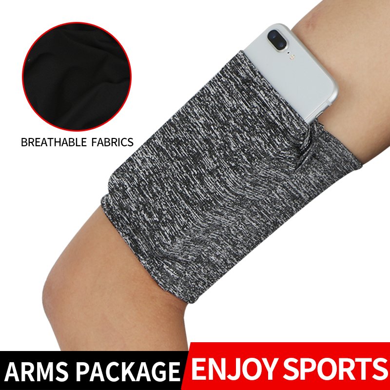 2024 new design Lightweight Non-slip outdoor sport elastic custom logo running armband for iPhone