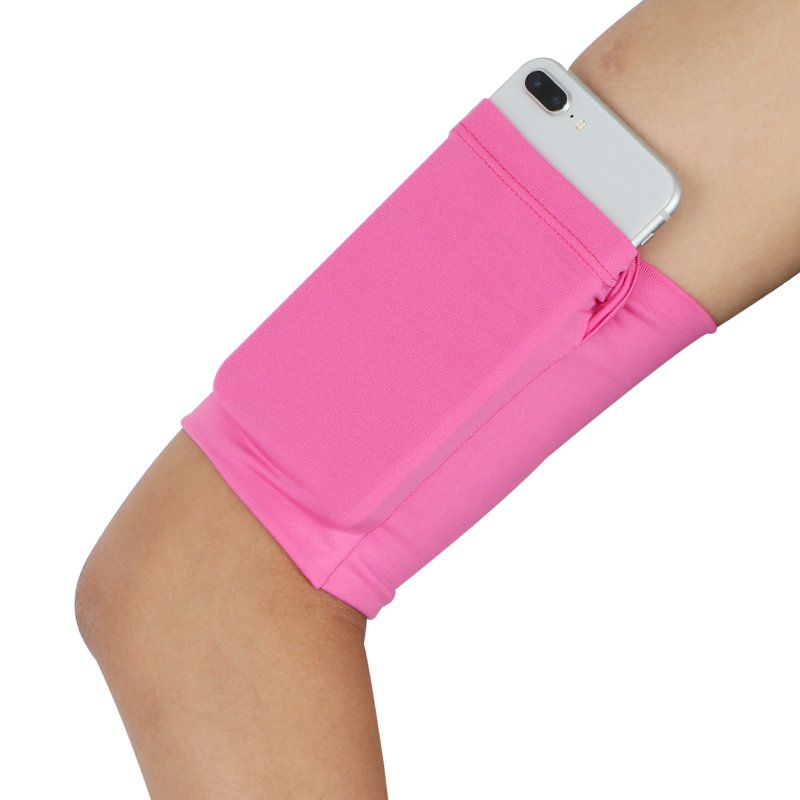 2024 new design Lightweight Non-slip outdoor sport elastic custom logo running armband for iPhone