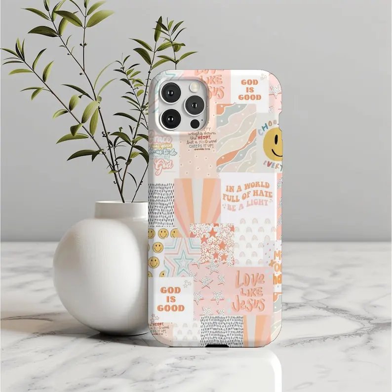 Collage Trendy Cell Cool Phone Case For IPHONE 15PRO MAX 14 13 12 11 PRO Plus 15pro Acrylic TPU Two in one Mobile Phone Cases