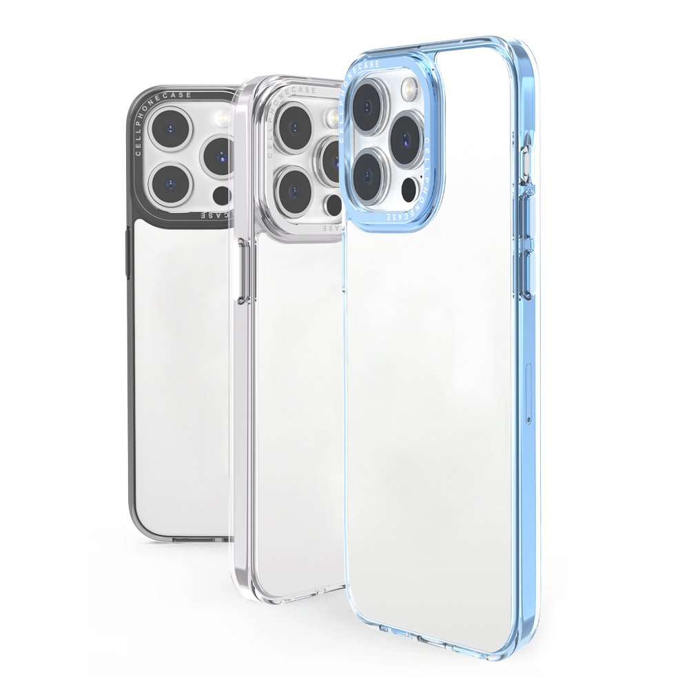 Custom LOGO Camera Ring Mobile Phone Case For iPhone Tpu Shockproof Case For iPhone 14 15 13 Pro Max Case